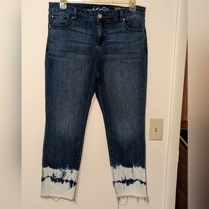 Ink Denim Straight Leg Jeans Size 14